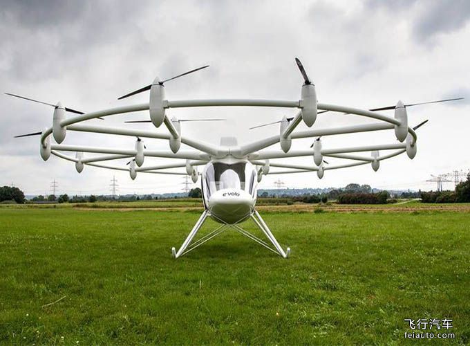 英特尔汽车 Volocopter VC200 飞行汽车参